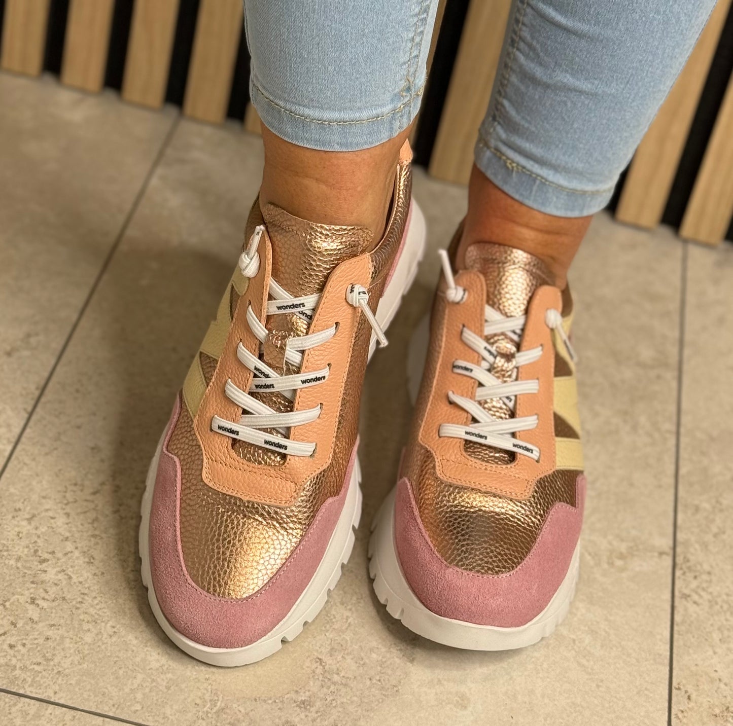 Wonders - A-24101 Blush/Max/Rame Trainer