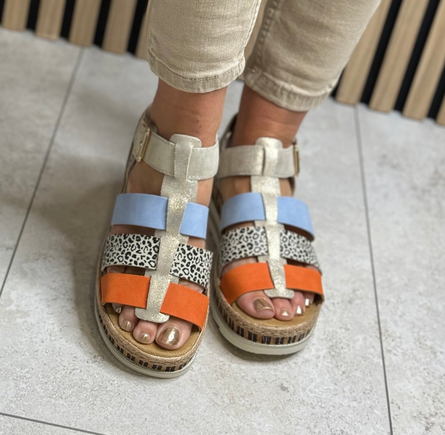 Rieker - Multi Leather Sandal