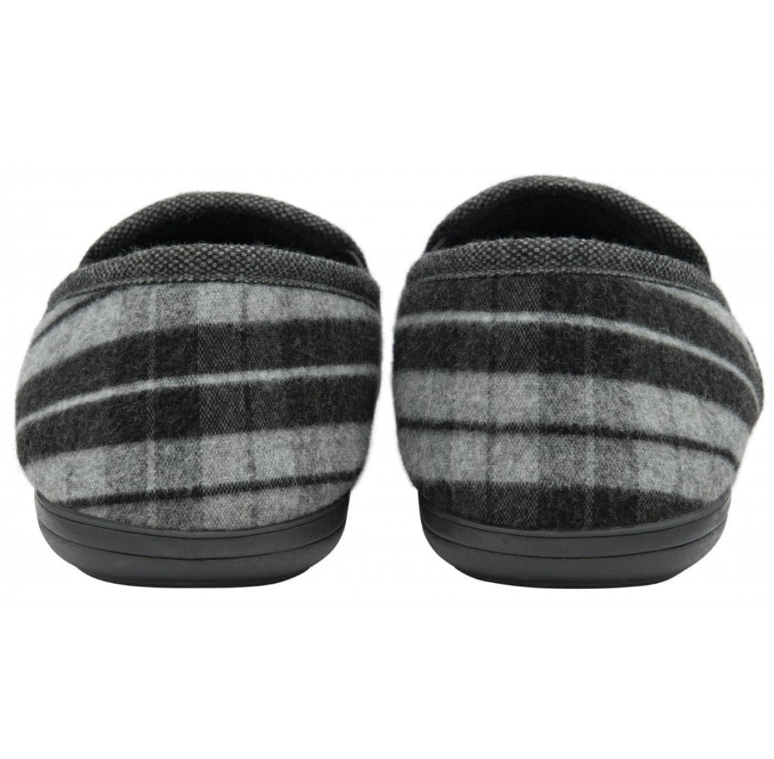 Lotus - 'Carlos' Grey Mens Slipper