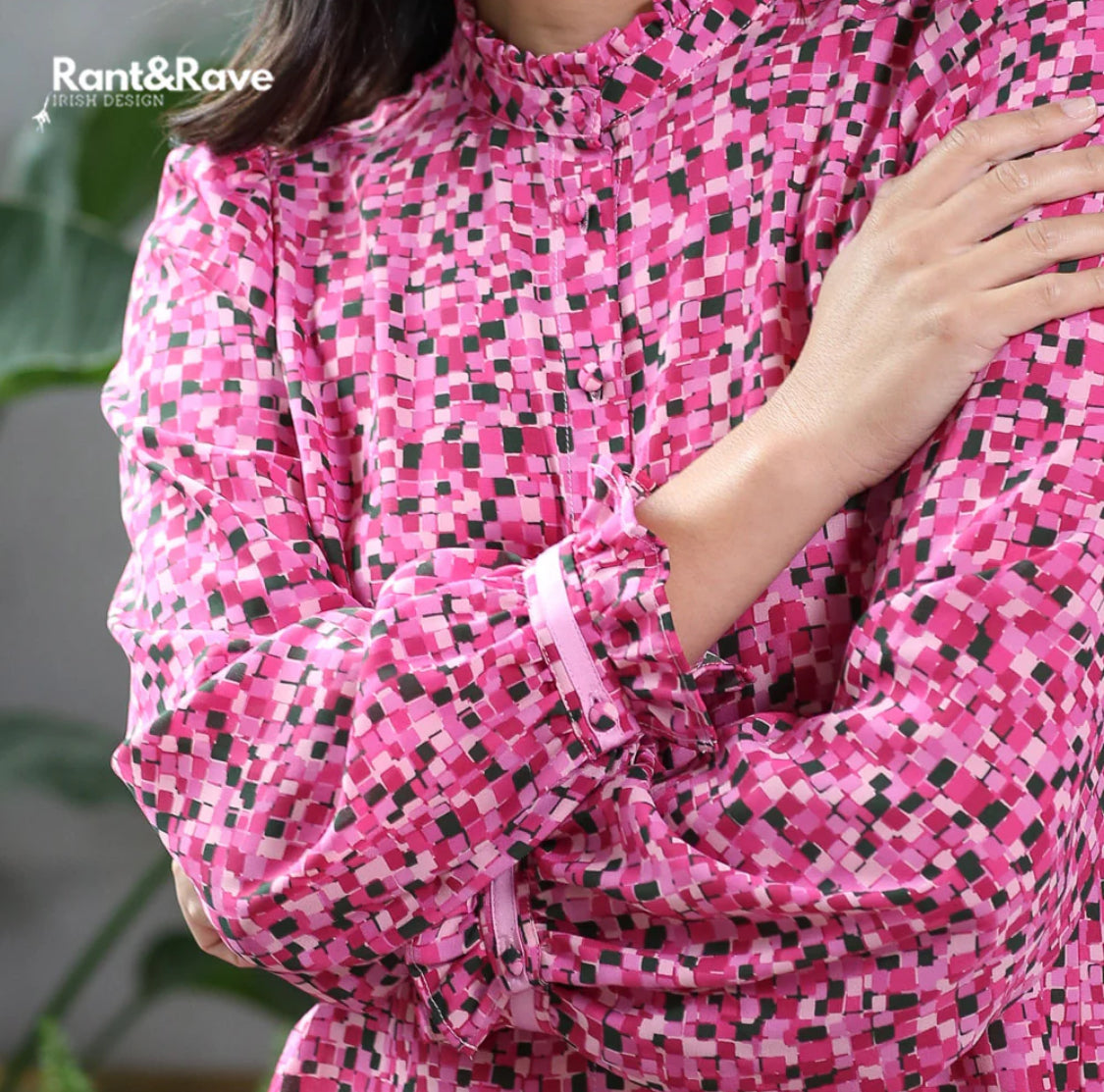 Rant & Rave - 'Kassandra’ Pink Blouse