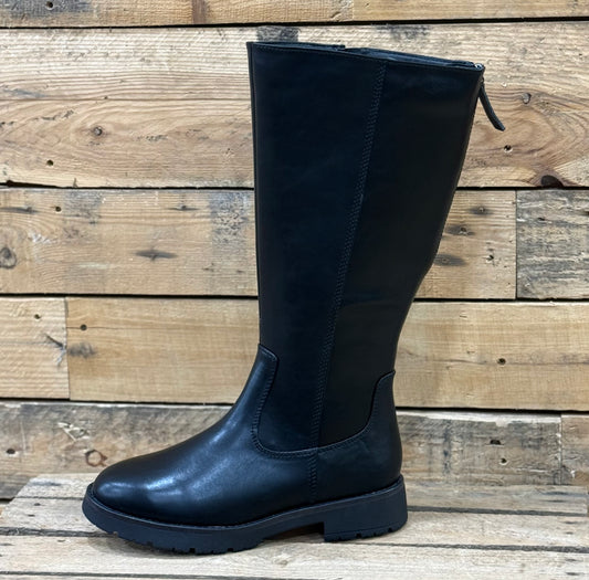 Jana - Black Long Boot