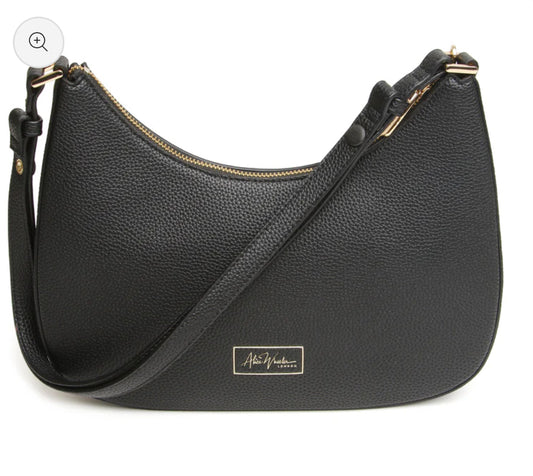 Alice Wheeler - 'Ascot’ Black Crossbody Bag