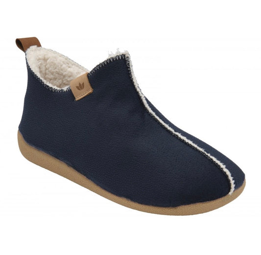 Lotus - Francisca Navy Slipper