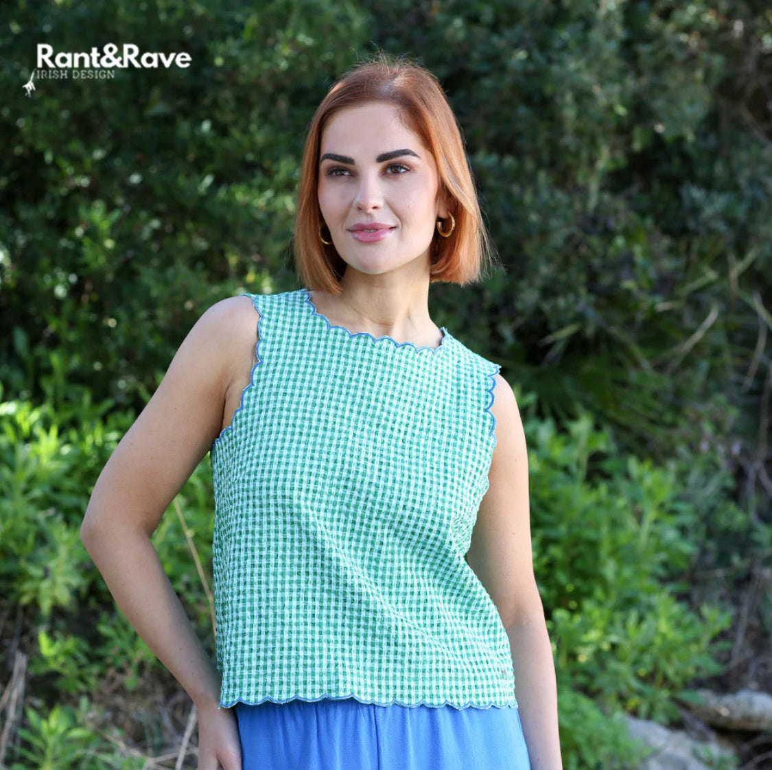 Rant & Rave - ‘Alex’ Green Top