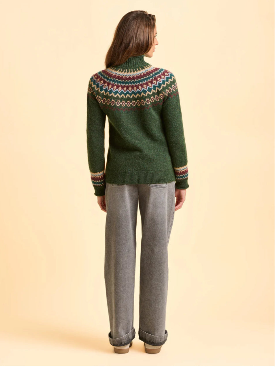 Brakeburn - ‘Woodland’ Fairisle Jumper