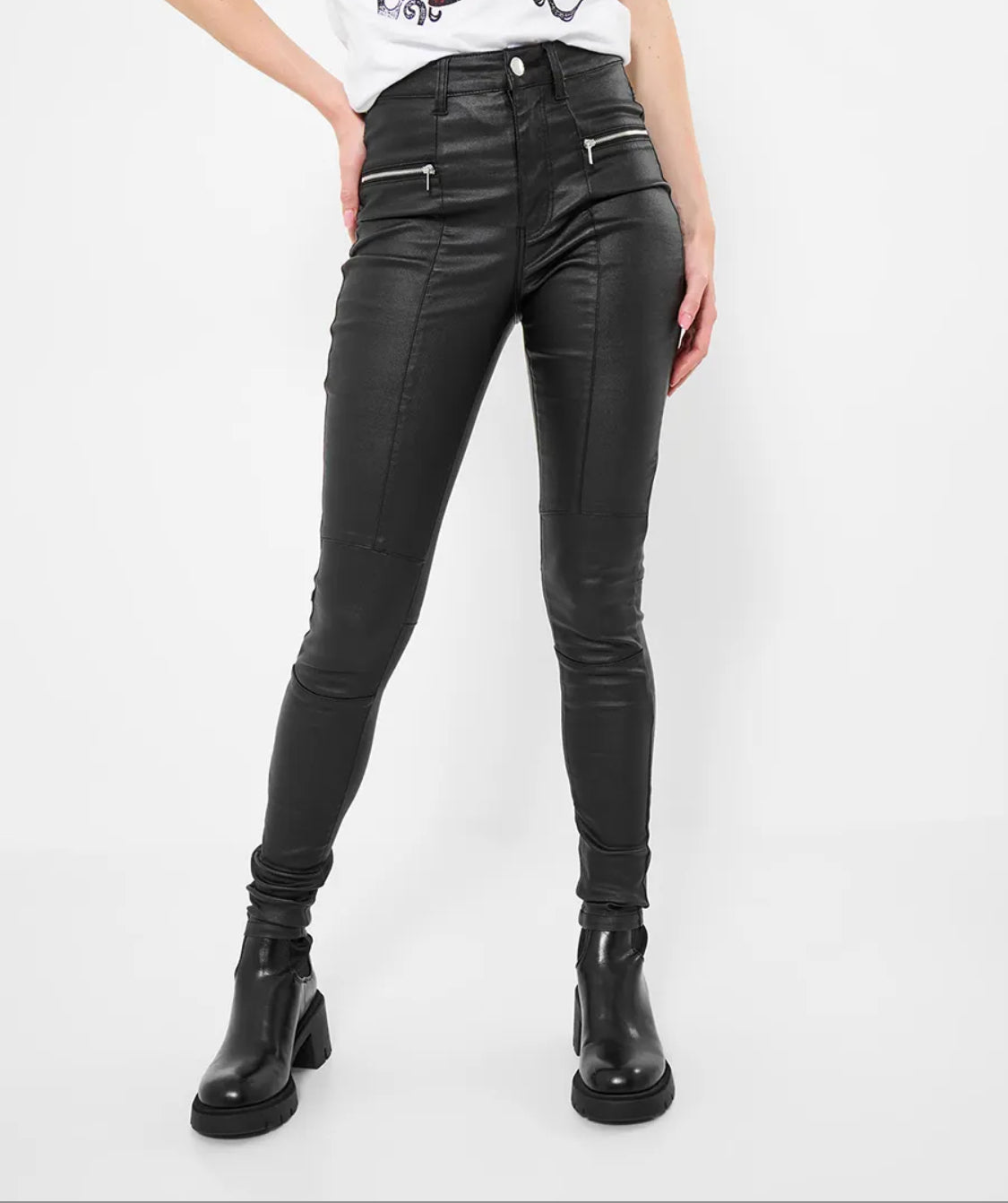 Joe Browns - Rebel Rocker Coated Jeans