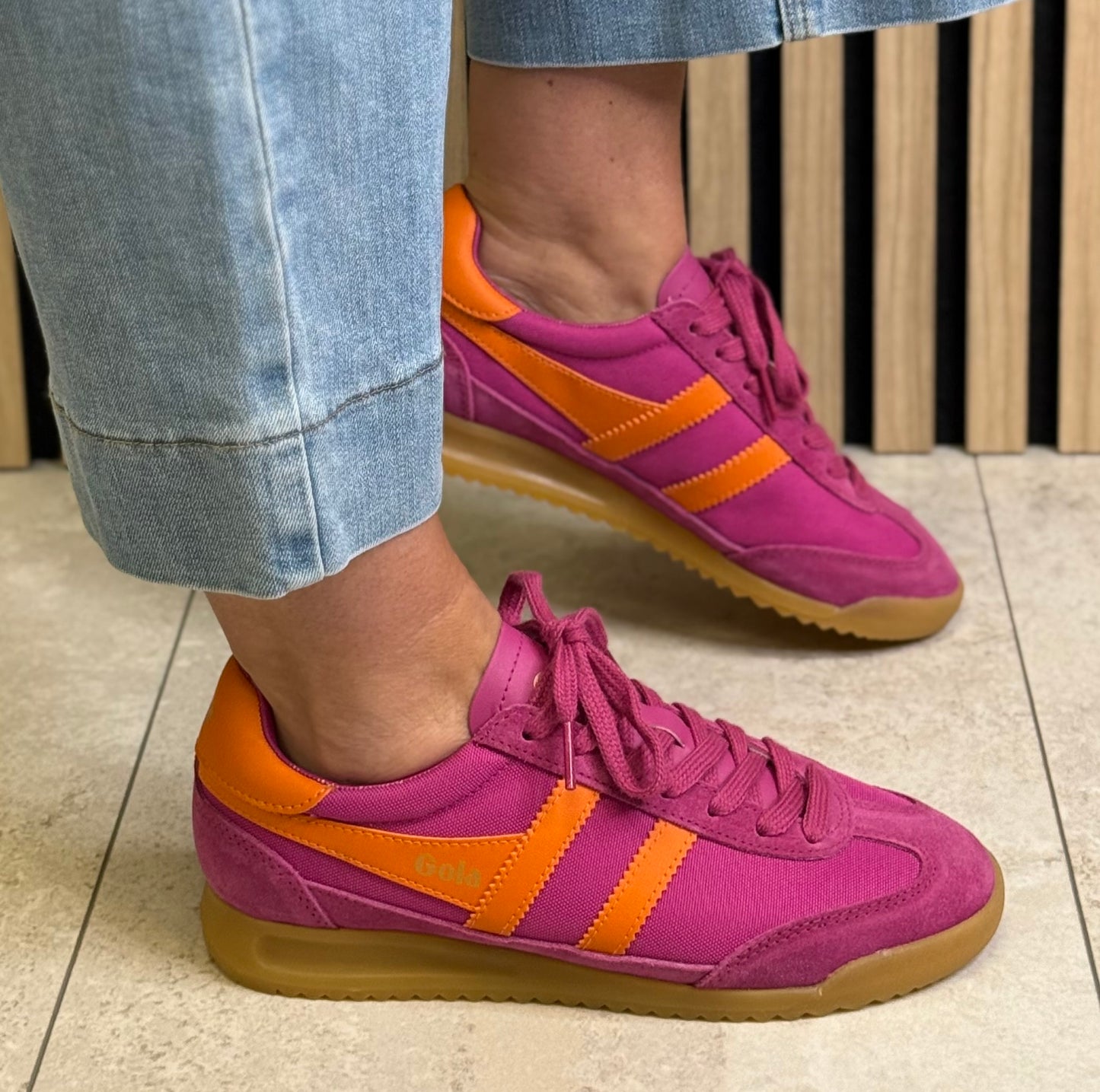 Gola - ‘Tornado' Fuchsia/Clementine Trainer