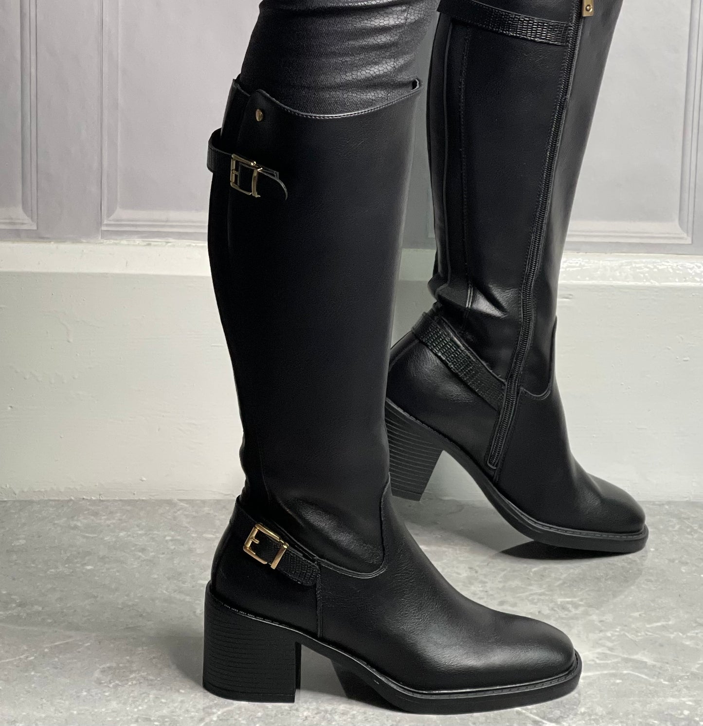 Patrizio Como - 'Villandry' Nero Long Boot