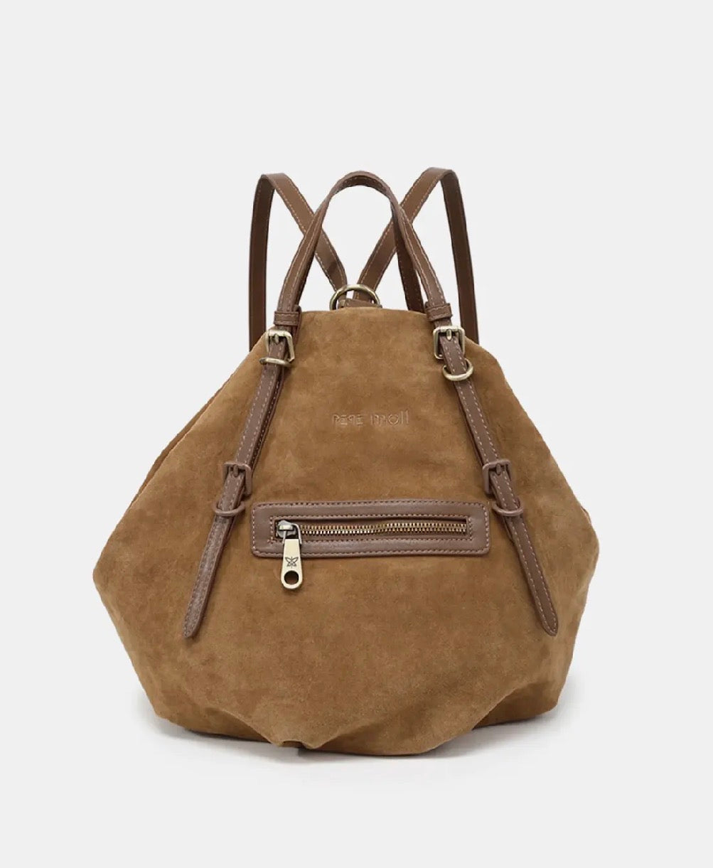 Pepe Moll - ‘Gemini’ Camel Handbag/Rucksack