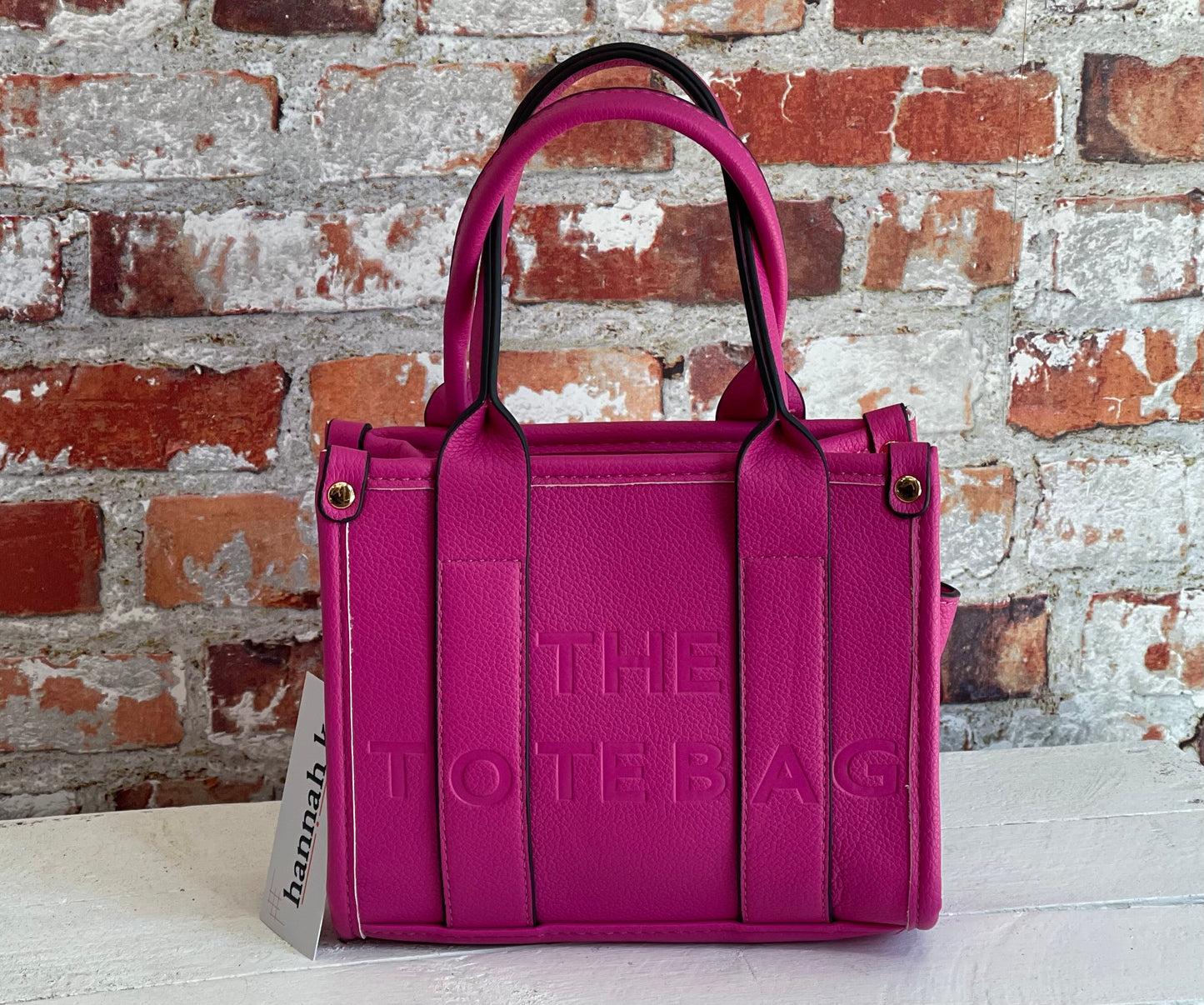 hannah k - Fuchsia Mini Tote