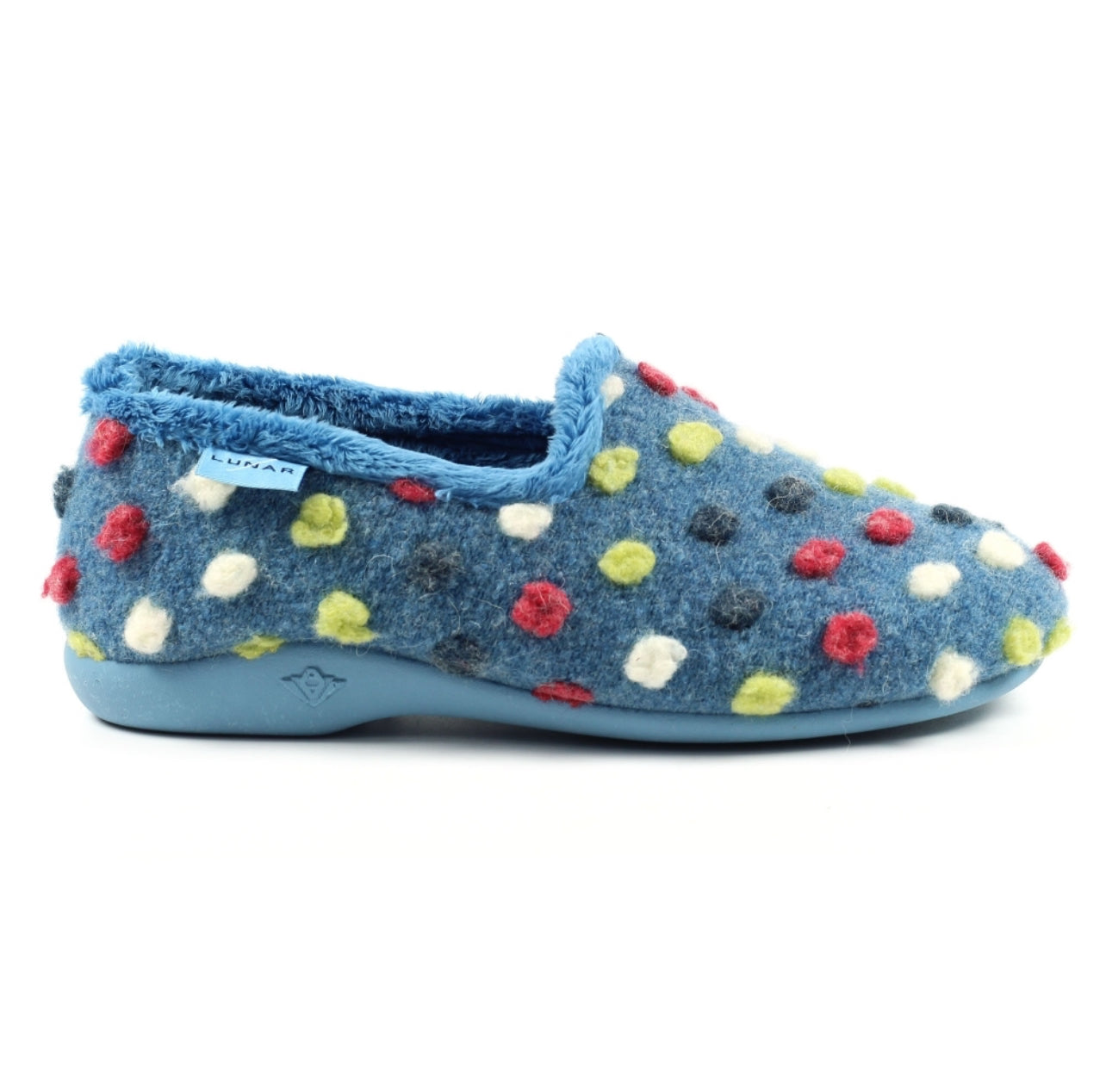 Lunar - 'Helix' Mid Blue Slipper