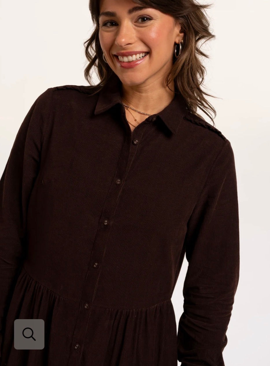 Brakeburn - Brown ‘Bella’ Dress