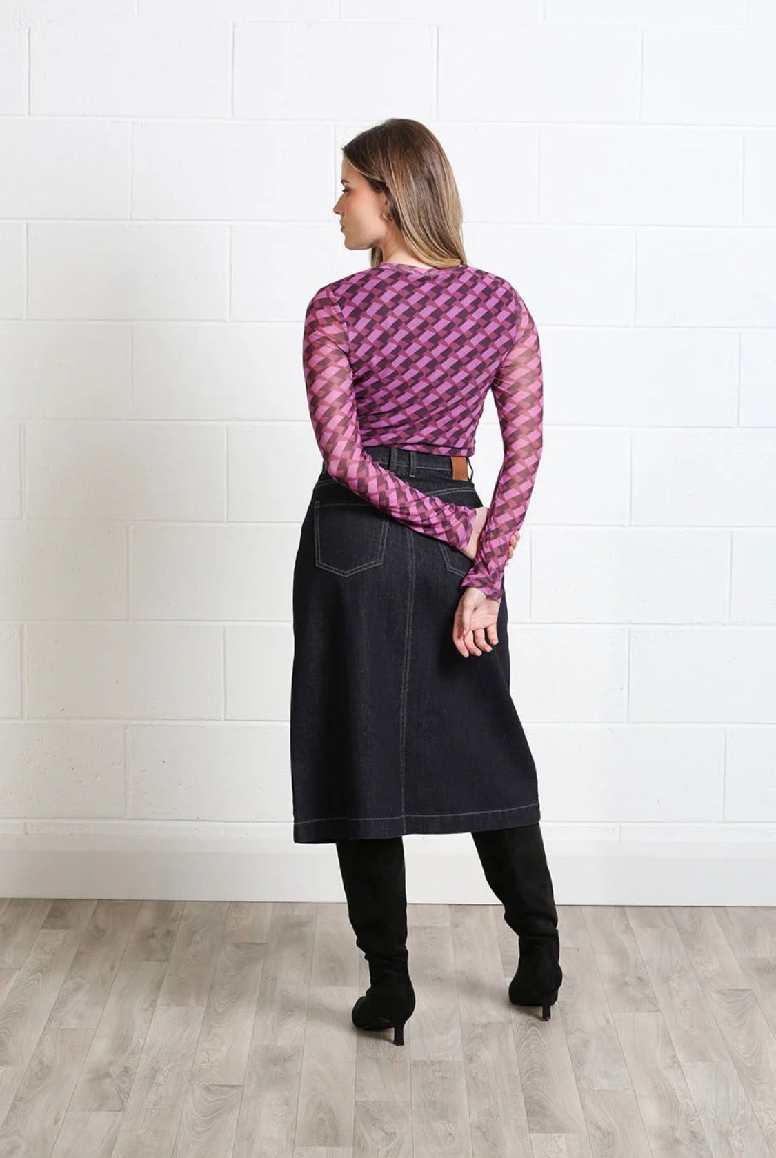 Rant & Rave - Alanna Burgundy Top