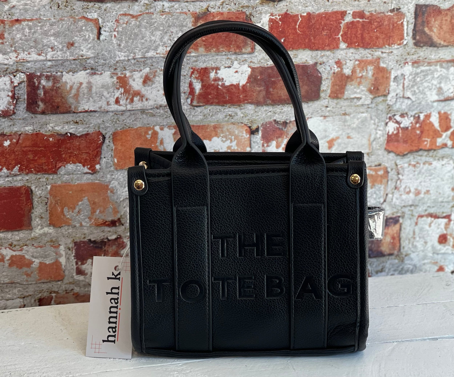 hannah k - Black Mini Tote