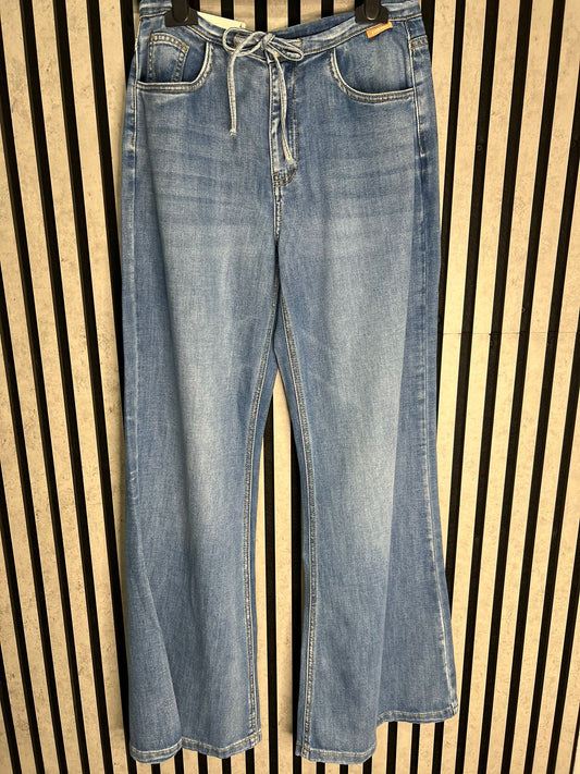 Toxik - Mid Wash Flare Leg Jean