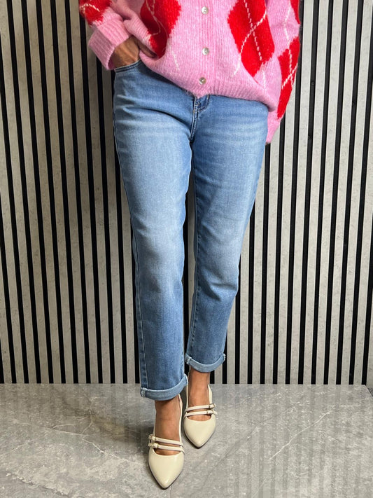 Light Wash Mom Jean