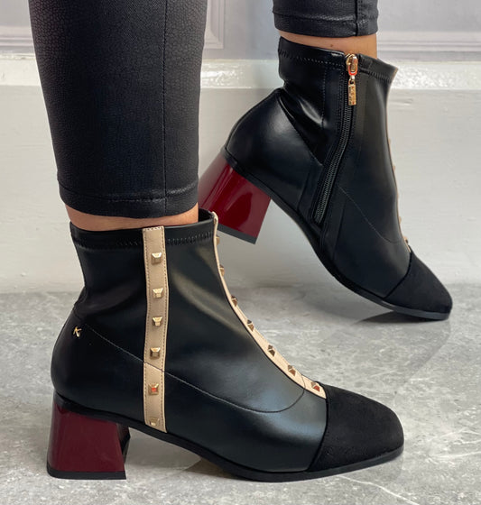 Kate Appleby - 'Pentridge' Schwarz Boot