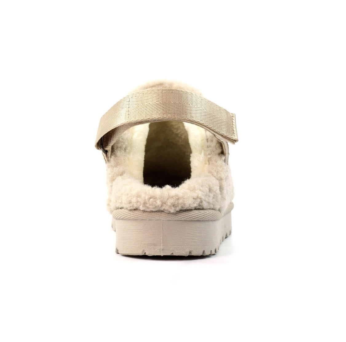 Lunar - 'Naples' Cream Teddy Slipper