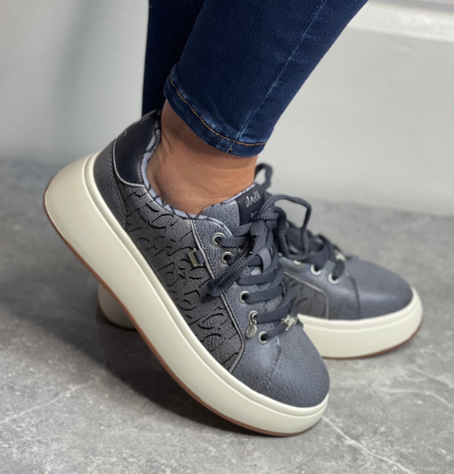 anekke - Blue Casual Trainer