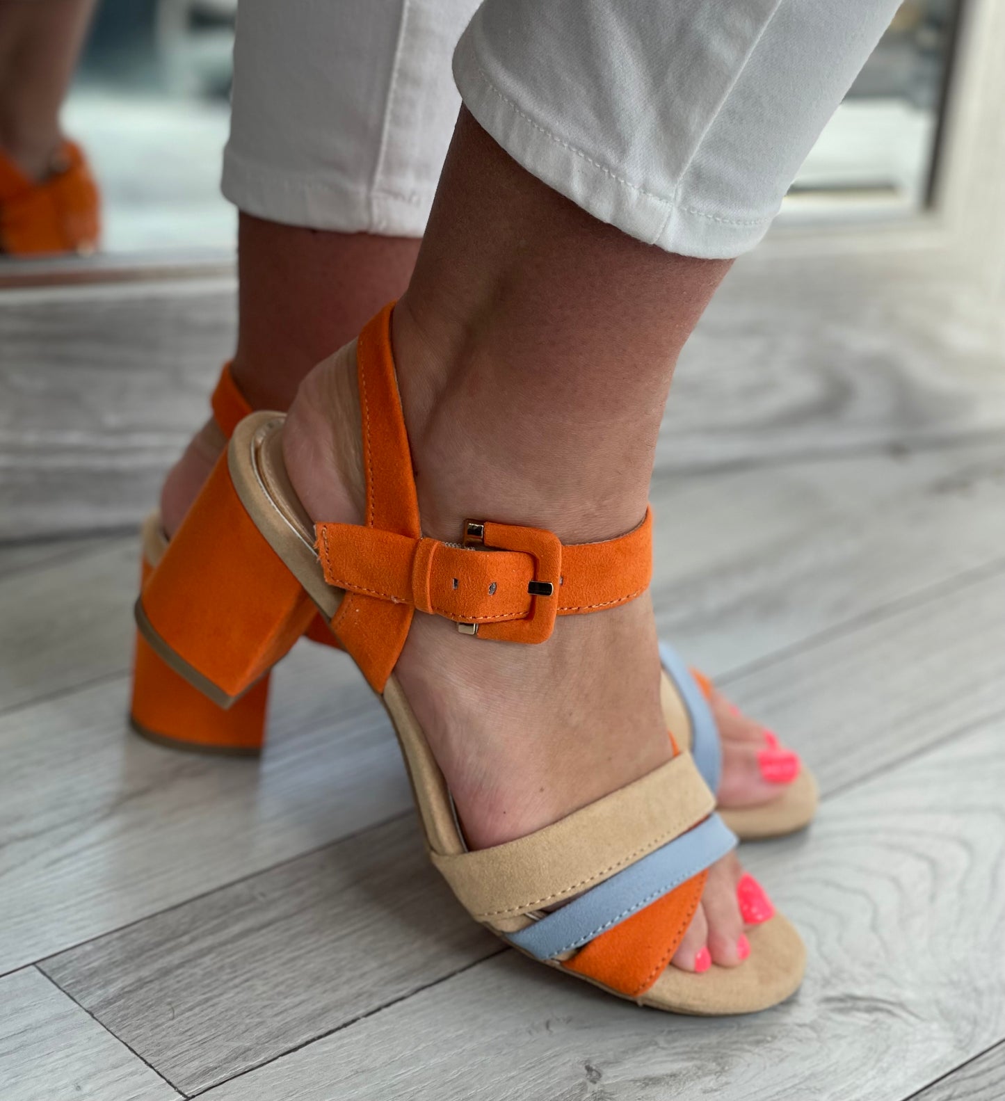 Marco Tozzi - Orange Comb Sandal