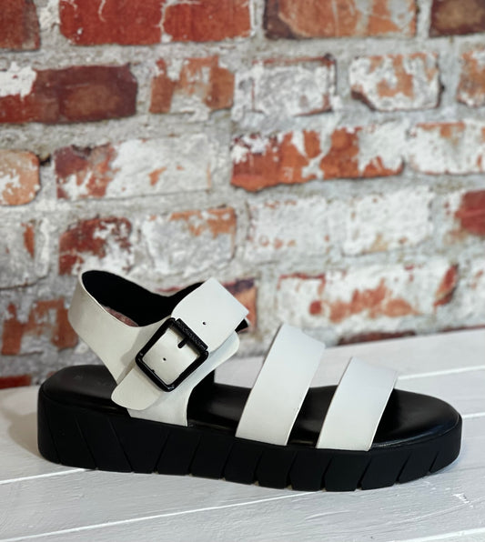 S Oliver - White Strap Sandal