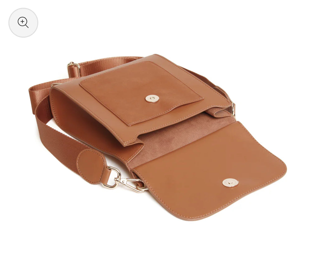 Alice Wheeler - 'Seville’ Tan Crossbody Bag