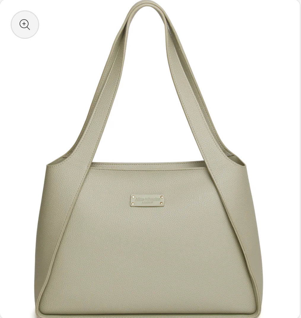 Alice Wheeler - Pistachio Kensington Mini Tote / Handbag