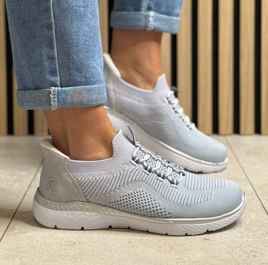 Rieker - Powder Blue 'Ready2Go' Trainer
