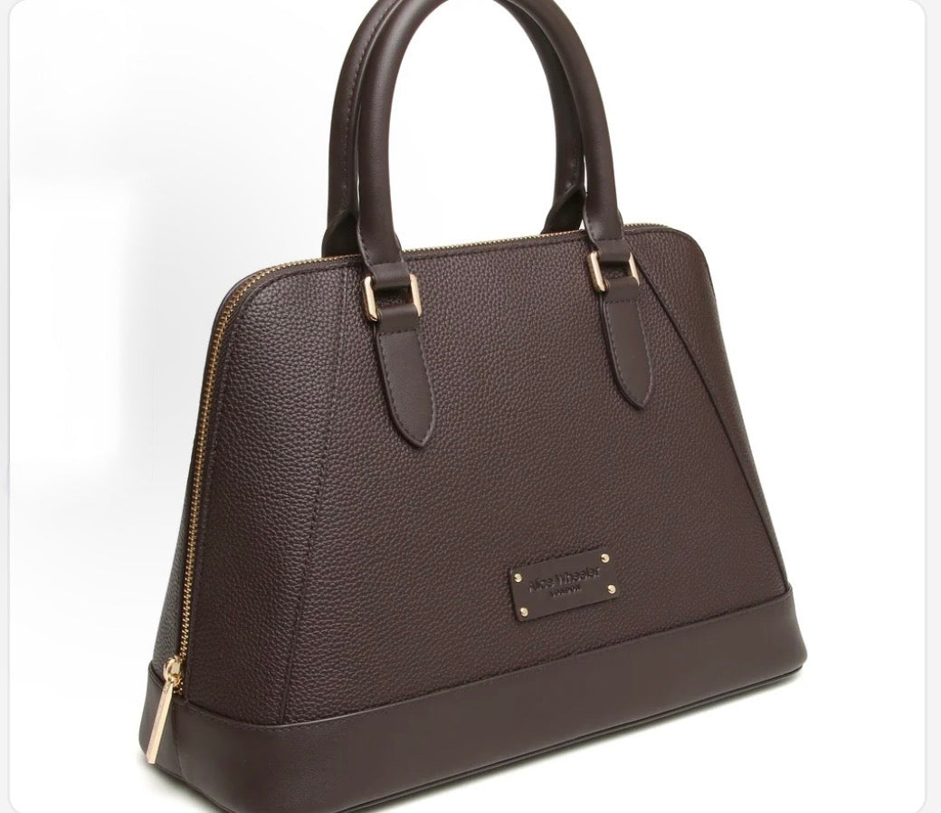 Alice Wheeler - Kensington Brown Handbag