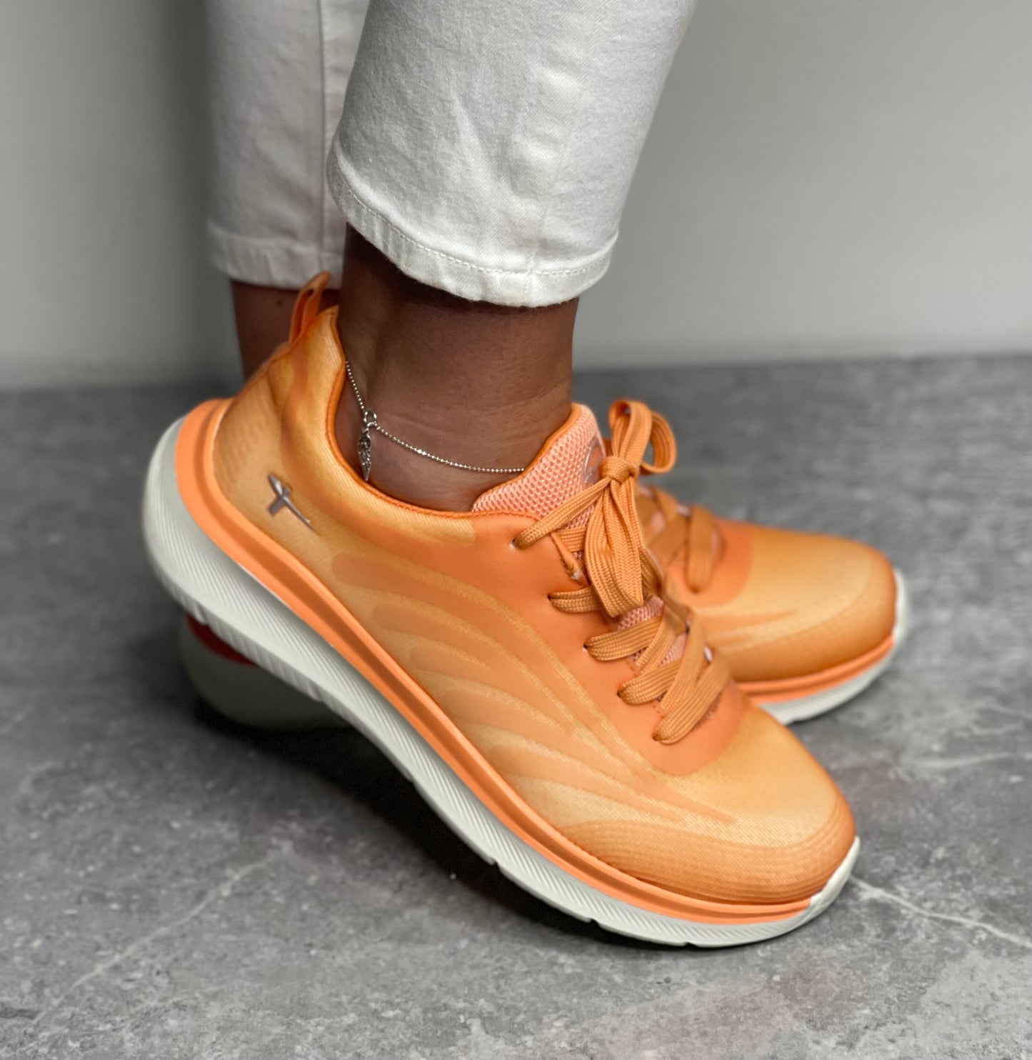 Tamaris Comfort - Orange Lightweight Trainer