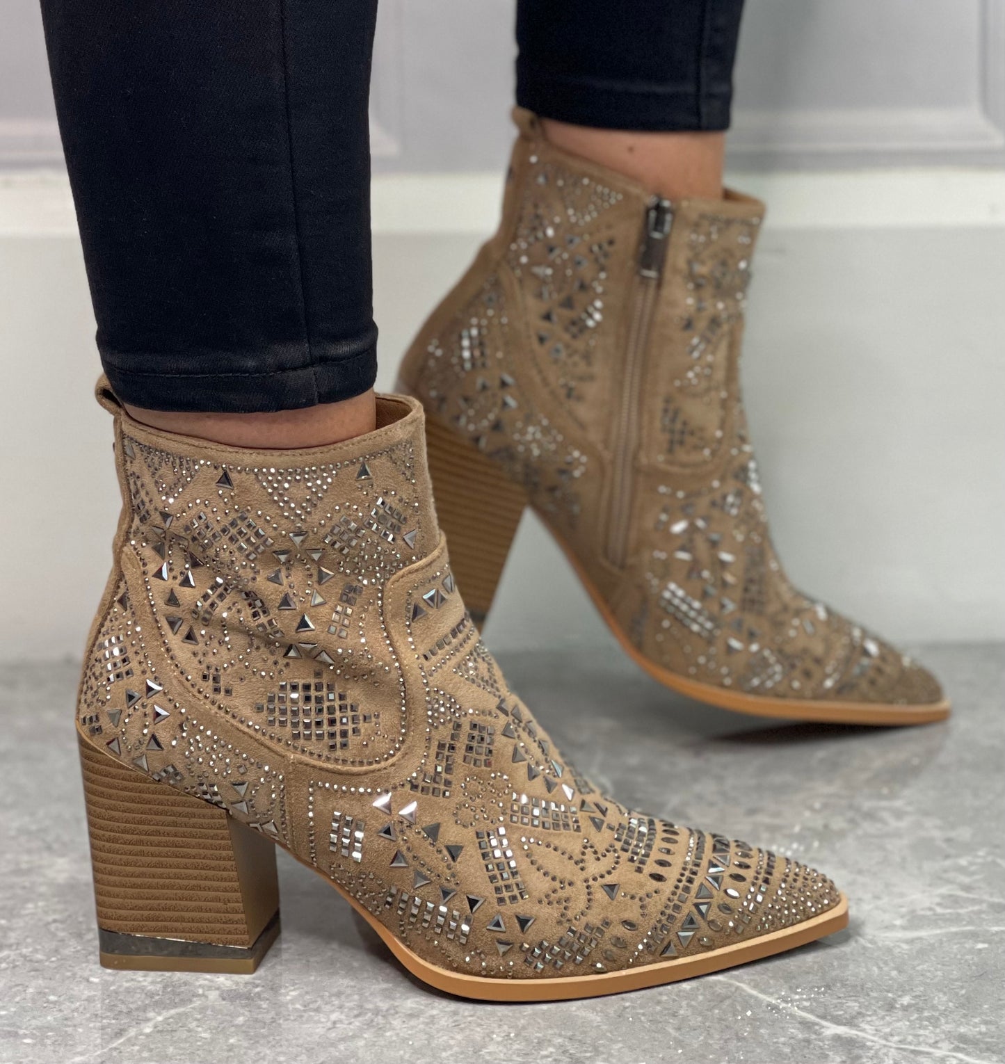 Una Healy - 'Flightless' Tuscan Jewels Boot