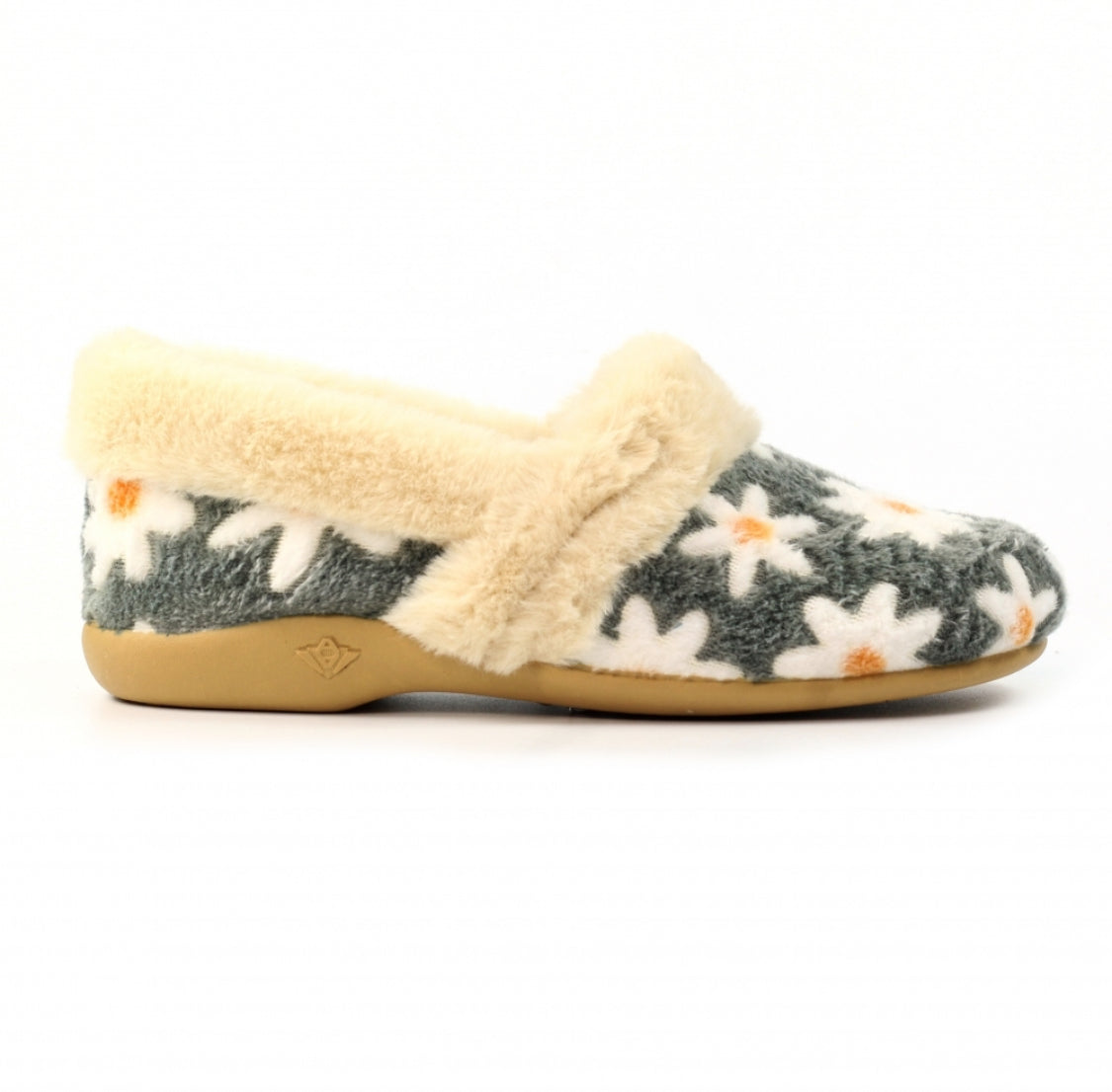 Lunar - 'Ellis' Grey Slipper