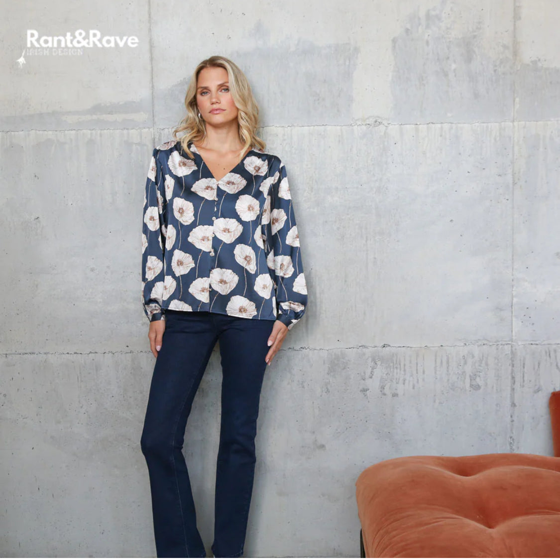 Rant & Rave - 'Dana’ Teal Top