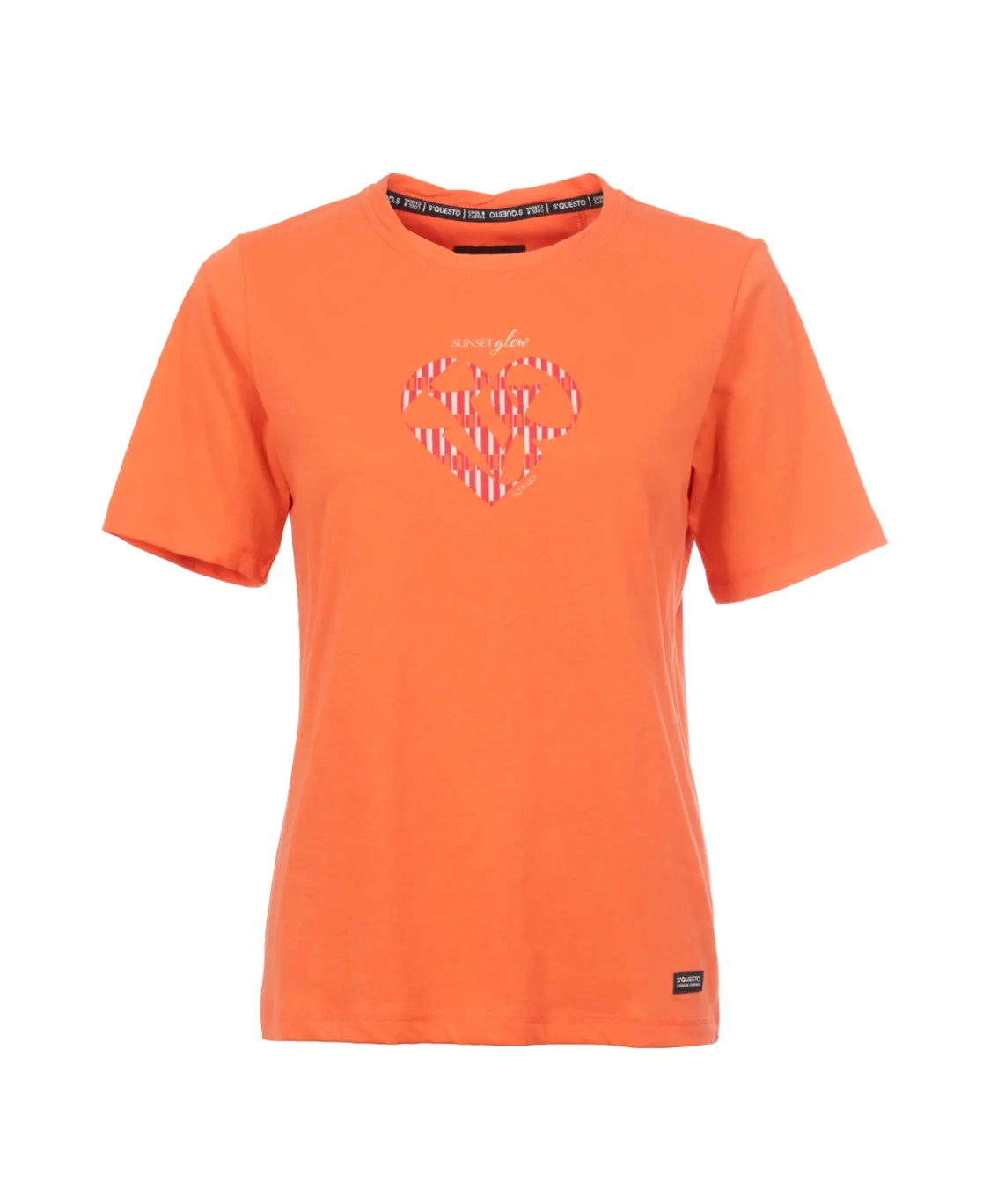 S’questo - Coral ‘Sunset Glow’ Tee