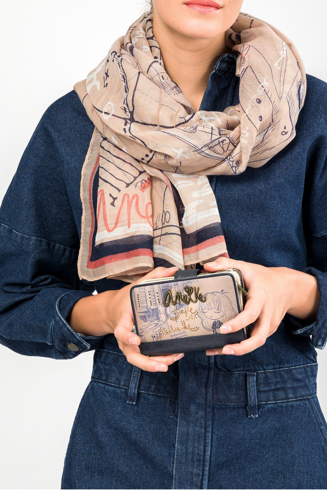 anekke - ‘Studio’ Medium RFID Wallet