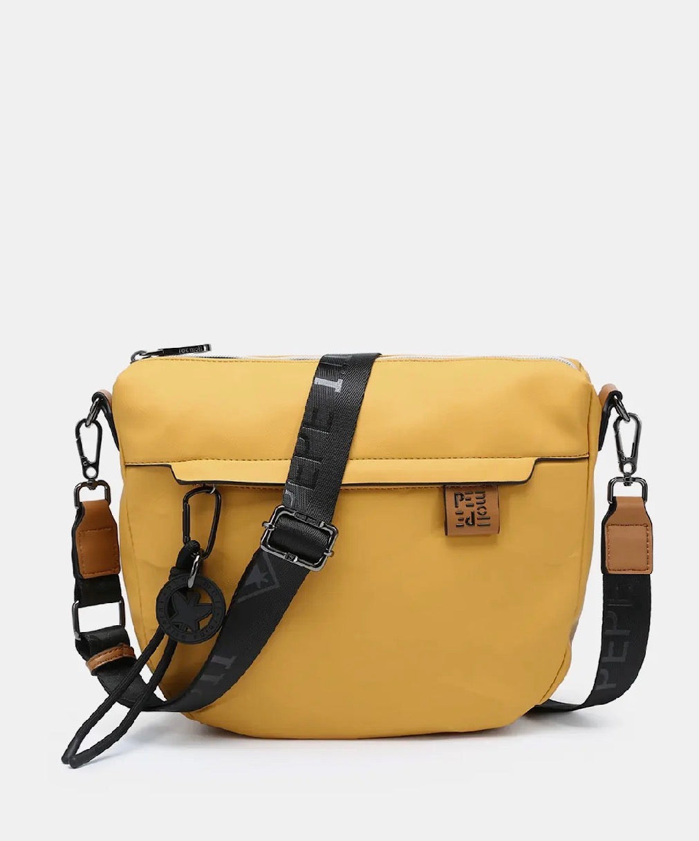 Pepe Moll - ‘Fedra’ Ocre Crossbody Bag