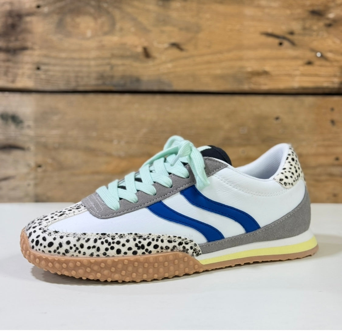 Gioseppo - Dalmation Combo Leather Trainer