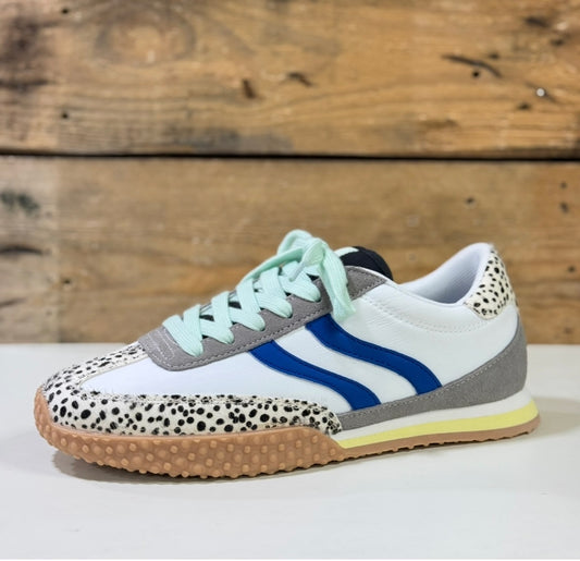 Gioseppo - Dalmation Combo Leather Trainer