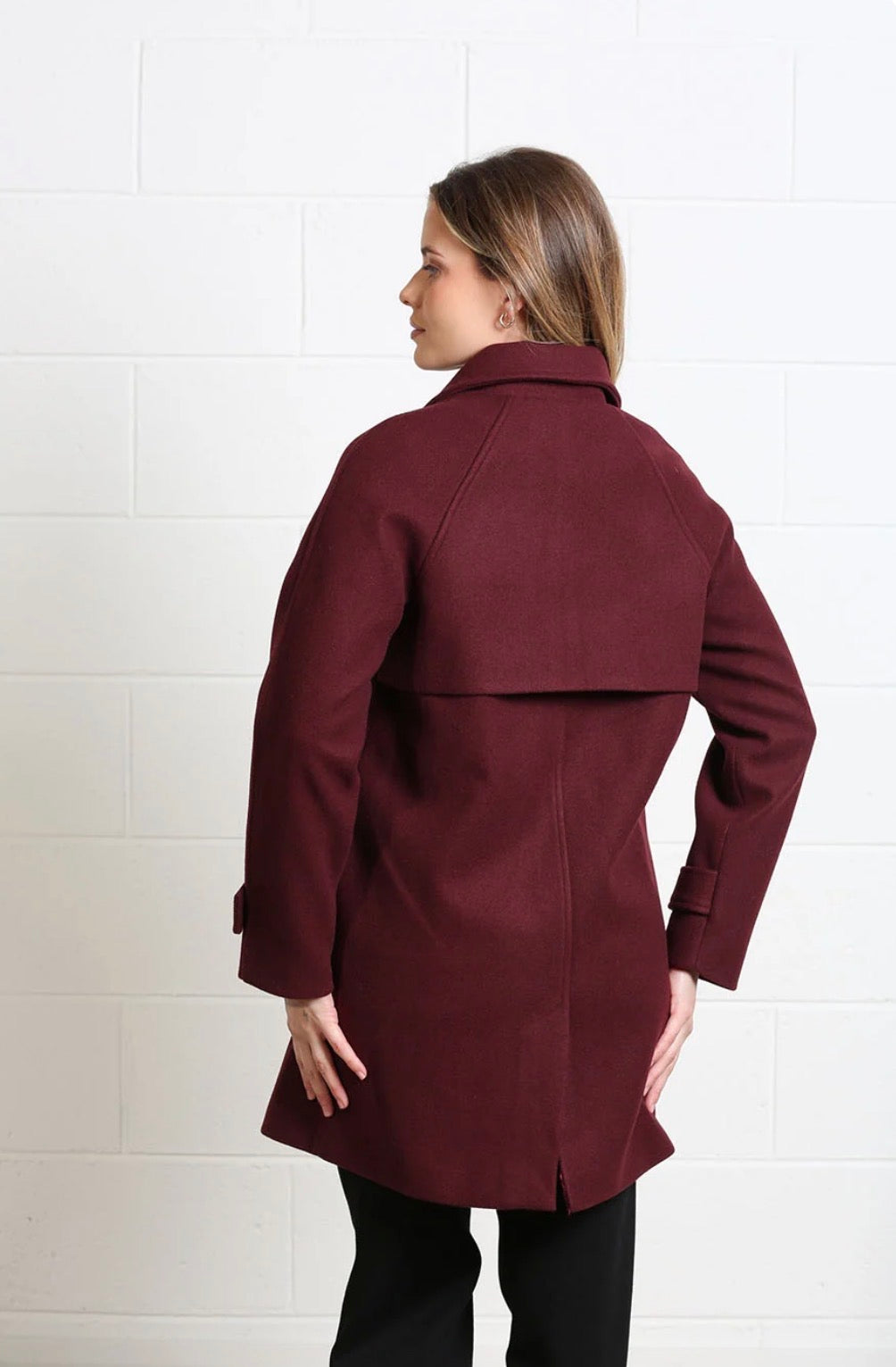 Rant & Rave -  Georgia Deep Port Coat