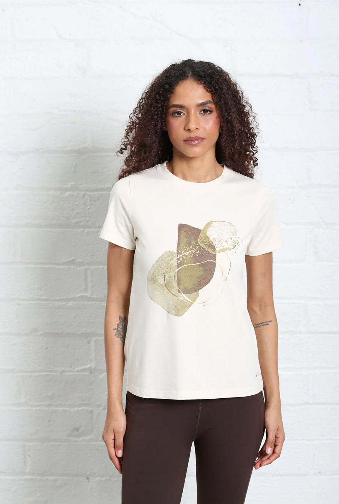 Rant & Rave - Rosalie Cream Tee