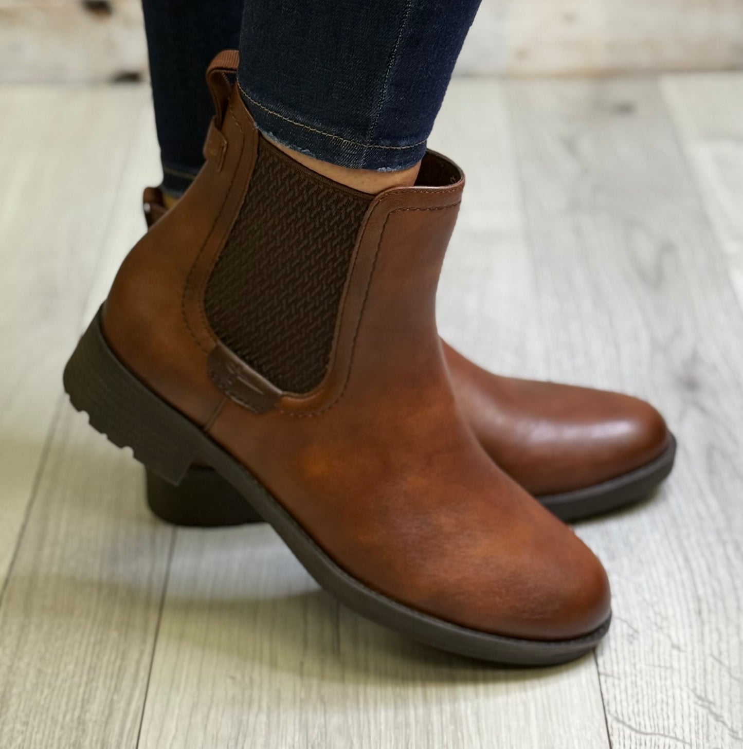 Tamaris - Cognac Chelsea Boot
