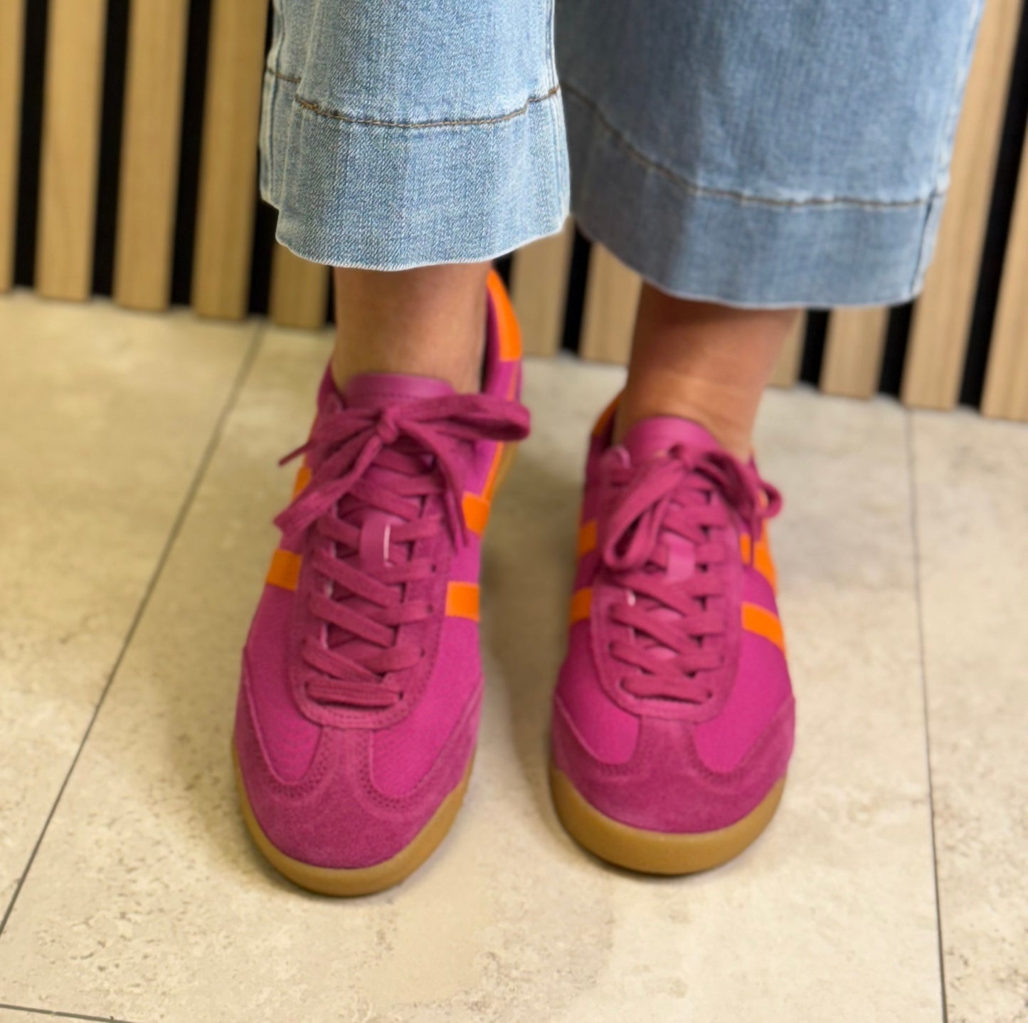 Gola - ‘Tornado' Fuchsia/Clementine Trainer