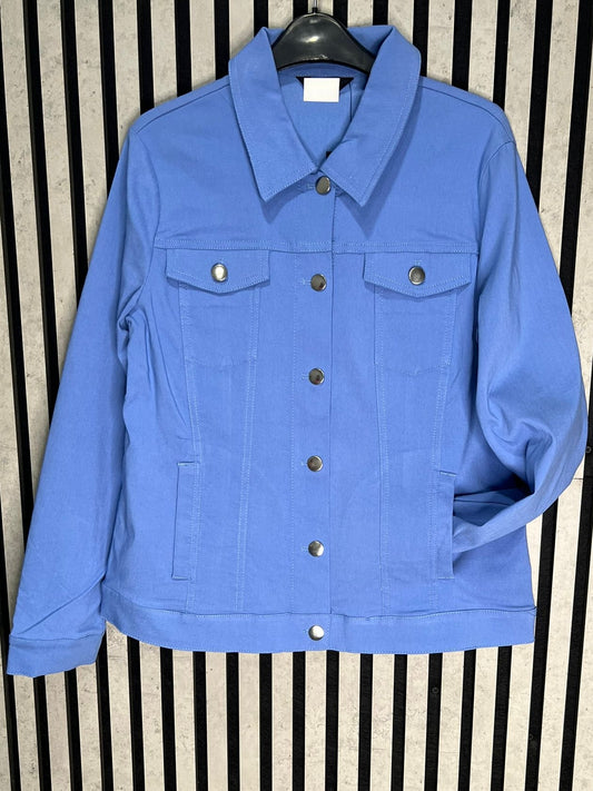 True Blue Jean Style Stretch Jacket