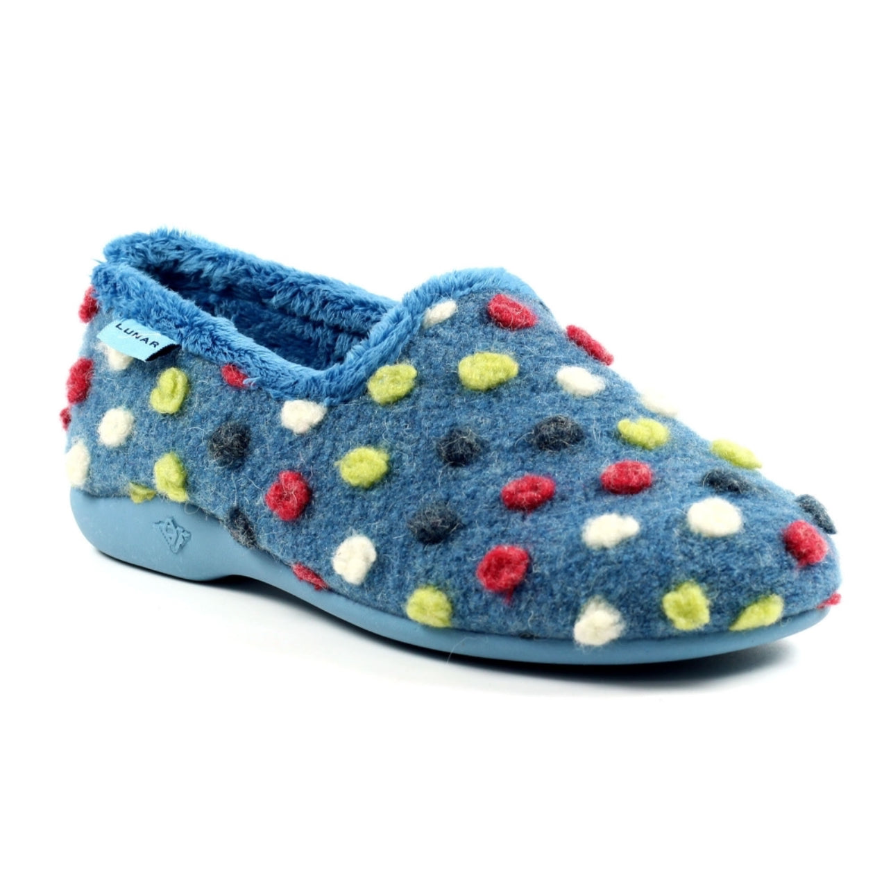 Lunar - 'Helix' Mid Blue Slipper