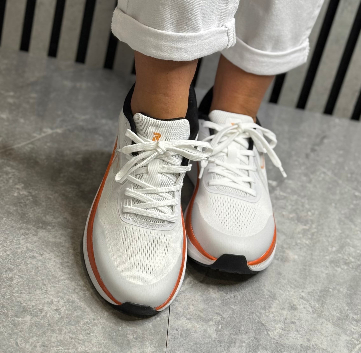 Rieker - White 'Foamtech' Sports Trainer