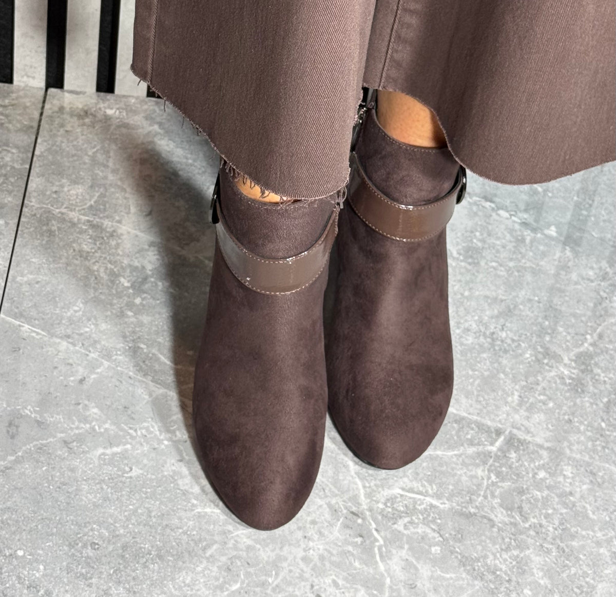 Lotus - 'Kirsty' Brown Ankle Boot