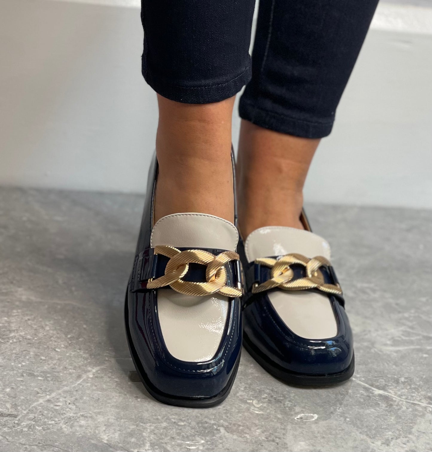 Kate Appleby - ‘Thamesest’ Sapphire Mix Loafer