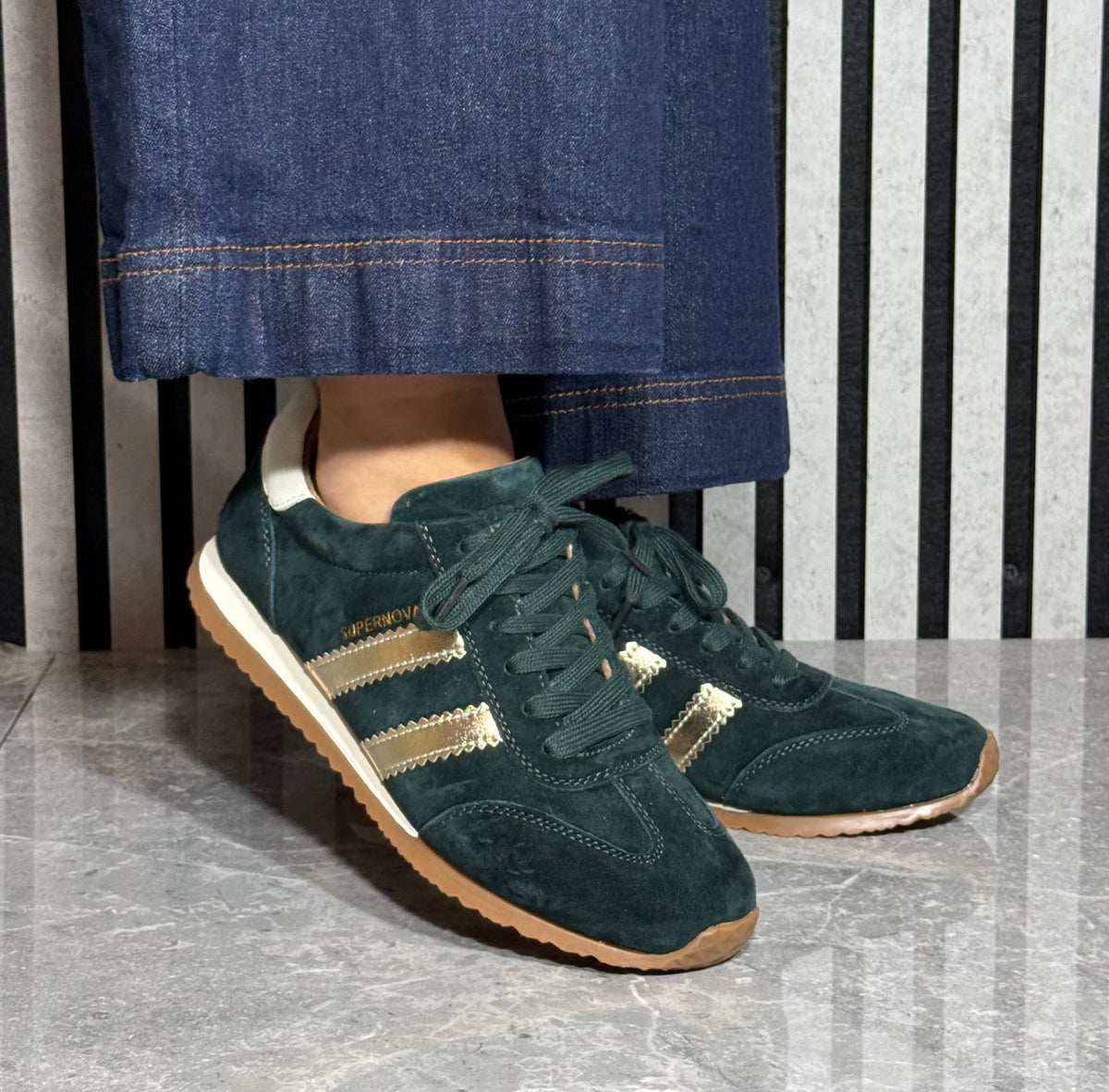 Drilleys- 'Ninety Nine' Jadeite Glow Trainer