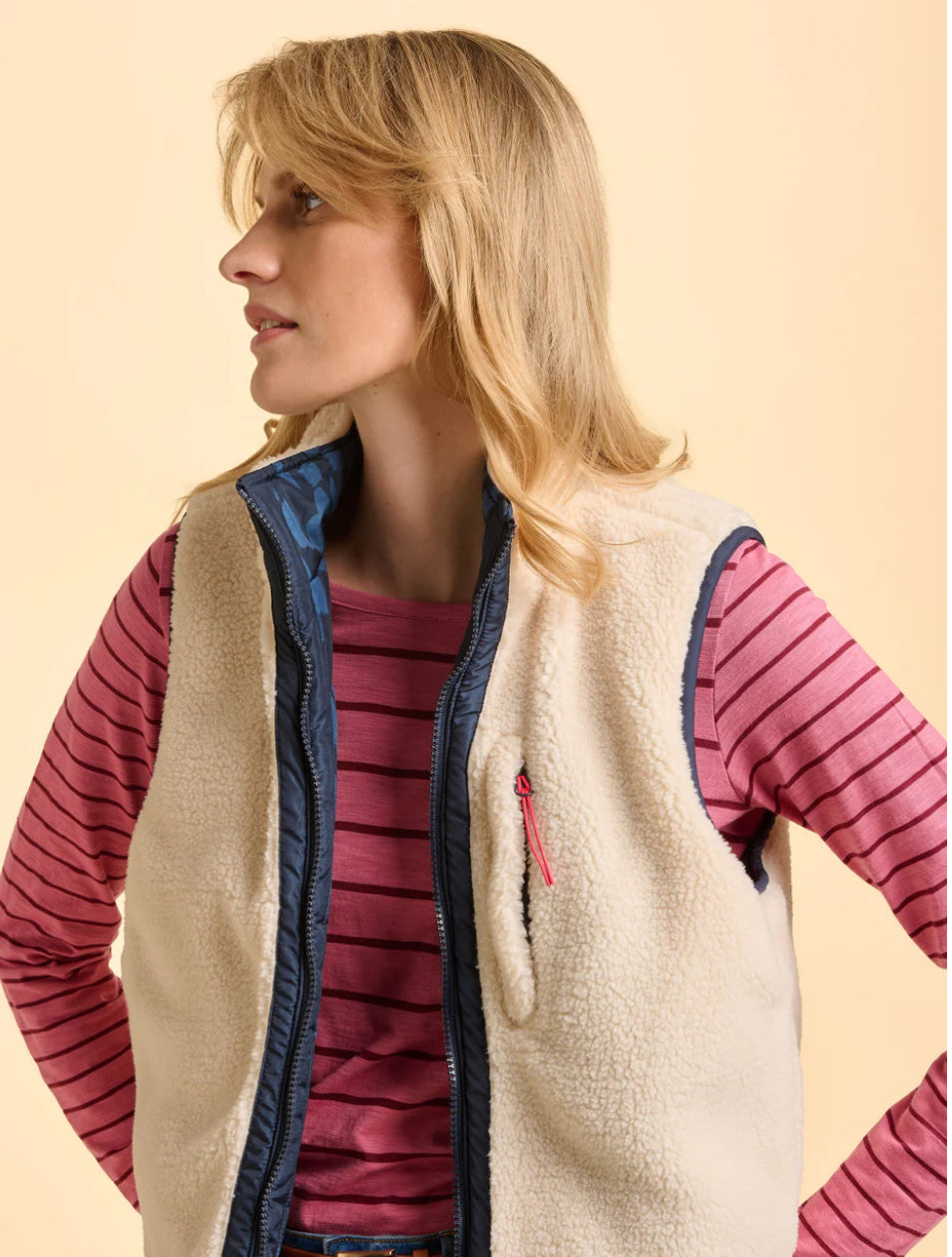 Brakeburn - ‘Frosty’ Reversible Gilet