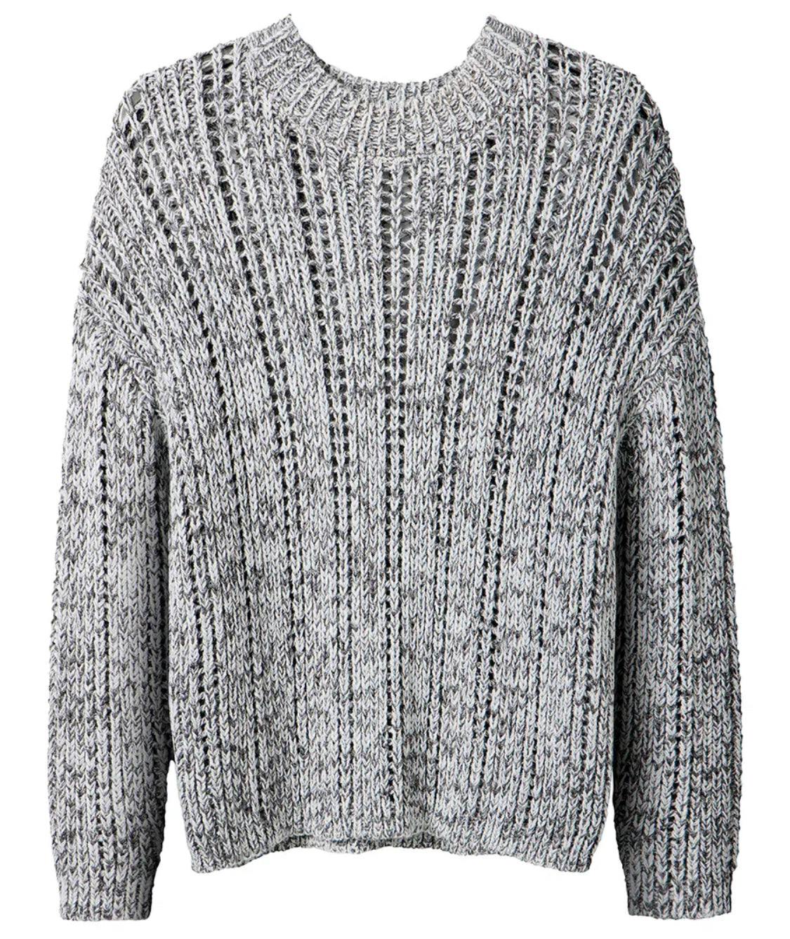 Joe Browns - Freya Open Knit Jumper In Grey